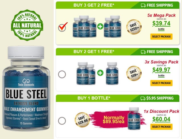 Blue Steel Gummies【CBD+Male Enhancement】-Now Experience Powerful Orgasm, Amazing Sex, & Increase Semen Volume! | by Blue Steel Male Enhancement Gummies | Jul, 2024 | Medium Blue Steel Gummies【CBD+Male Enhancement】-Now Experience Powerful Orgasm, Amazing Sex, & Increase Semen Volume! | by Blue Steel Male Enhancement Gummies | Jul, 2024 | Medium